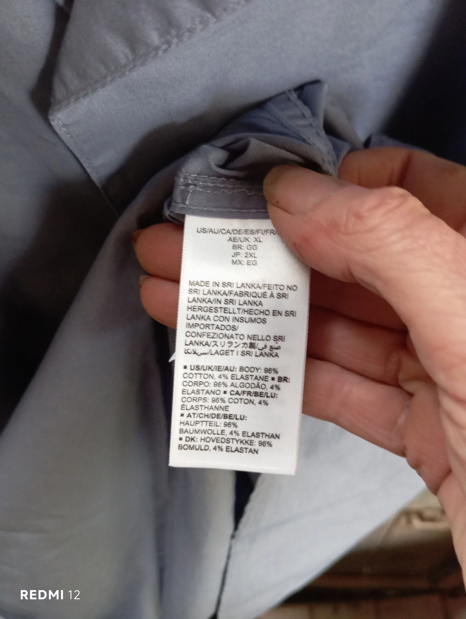 New casual greyish blue shirt – photo 2